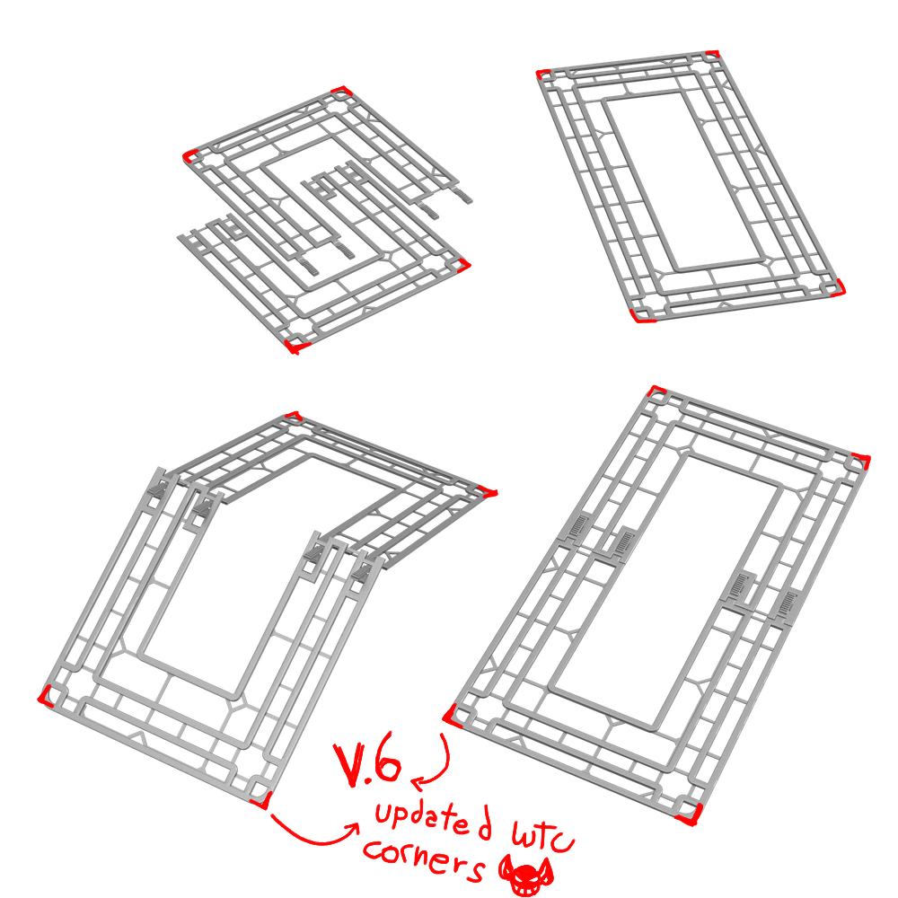 WTC Area Terrain - Compatible With Foldable Terrain